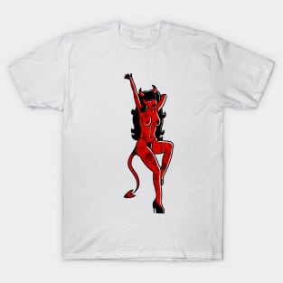 Devil Pin Up T-Shirt